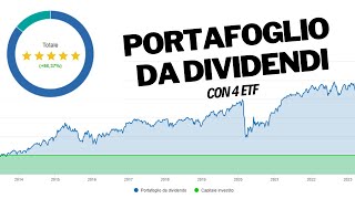 Portafoglio ETF da dividendi  8 annualizzato [upl. by Nylssej]