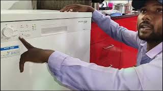 Voltas Beko Dishwasher Demo by Voltas Technician  Voltas Beko Dishwasher Installation [upl. by Emmerie]