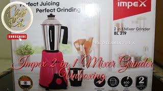 Impex 2 in 1 Mixer Grinder Unboxing  Jubail Nesto offer  kitchen appliance  Merriment Life [upl. by Aland230]