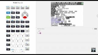 TI84 CE Tutorial 17 Changing Languages [upl. by Deloria140]