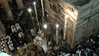 Holy Mass on Easter Sunday from the Church of the Holy Sepulchre Jerusalem 21 April 2019 HD [upl. by Colson]