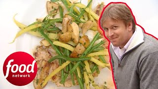 James Cooks A Quick And Easy Escalope Of Chicken With Tarragon  James Martins French Road Trip [upl. by Ohara]