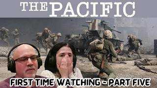 THE PACIFIC EPISODE FIVE quotPeleliu Landingquot REACTION [upl. by Ordnaxela]