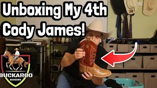 Unboxing My 4th Cody James Cowboy Boots [upl. by Wolram]