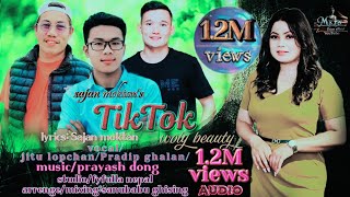 TikTok Wali Beauty  By Jitu Lopchan amp Pradip Ghalan • Sajan Moktan  Tamang Song 2023 [upl. by Quartus336]