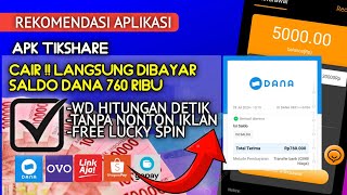 BELUM VIRAL 🤑 APLIKASI PENGHASIL SALDO DANA TERCEPAT 2024 TERBUKTI MEMBAYAR  APK PENGHASIL DANA [upl. by Ideih]