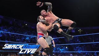 Randy Orton vs Rusev SmackDown LIVE Nov 7 2017 [upl. by Meriel]