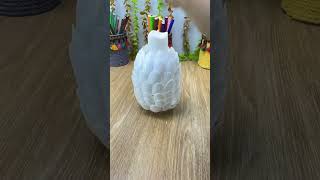 Making old jar new diy decor craft shorts [upl. by Aken]