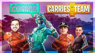 CONNOR CARRIES COURAGE Fortnite Season 8 Gameplay [upl. by Abdu72]