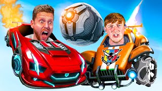 ANGRY GINGE amp BEHZINGA PLAY ROCKET LEAGUE [upl. by Sura]