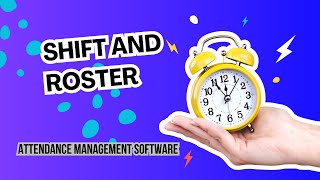 Attendance management Software  Mastering Shift amp Roster Management Tips for Stream Scheduling [upl. by Klara]