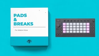 Pads  Breaks for Ableton Move Sound Demo  Side Brain [upl. by Lyrem453]