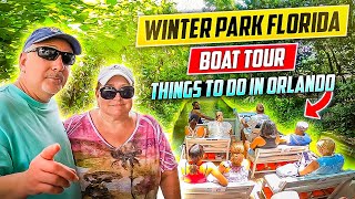 Winter Park Florida Scenic Boat Tour  Things to do in Orlando [upl. by Morganica]