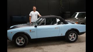 1979 Fiat 124 Spider  In stock here at Maple House Classics [upl. by Netsriik214]