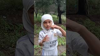 Girl skillfully uses eco life hacks Smart plastic reusing outdoors survival tourism hack [upl. by Uda]