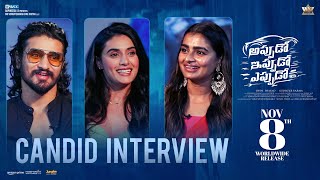 Appudo Ippudo Eppudo Team Candid Interview  Nikhil  Rukmini  Divyansha  Sudheer Varma  SVCC [upl. by Ecissej]