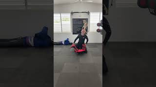 GRAPPLING DUMMY TRANSITION DRILLS to BACK SAMURAI ROLL 10p bjj jiujitsu grapplingdummy [upl. by Kcin108]