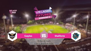 U19 Ladies Eagles vs Stallions [upl. by Shandy404]