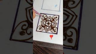 OMG 😱 so Sundar 💫🌹🤓💥 mini henna design kmdesigns [upl. by Asus]