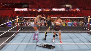 FULL MATCH BECKY LYNCH VS CHARLOTTE FLAIR VS RONDA ROUSEY WRESTLEMANIA [upl. by Coit]