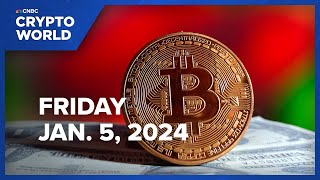 Bitcoin dips 15 ahead of next week’s expected decision on spot ETF CNBC Crypto World [upl. by Juan]