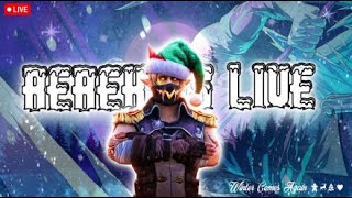 🔴LIVE Free Fire Winter Comes Again To Smash Snow freefire freefirelive tondegamer [upl. by Raclima]