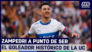 ¿Llegará al récord Zampedri se convertiría en el goleador histórico de Universidad Católica [upl. by Kalmick572]