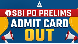 SBI PO PRELIMS ADMIT CARD 2022 OUT  Know SBI PO Exam Date 2022 amp How to Download SBI PO Admit Card [upl. by Monica259]