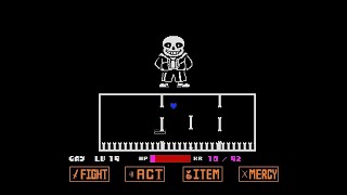 Trying to beat sans genocide 2 [upl. by Aihsyn38]