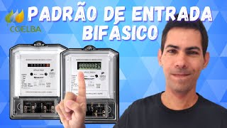 COMO FAZER INSTALAÇÃO DO PADRÃO DE ENERGIA BIFÁSICO PARA locais onde a tensão é de 127220V [upl. by Sipple]