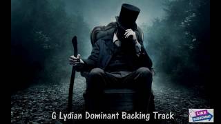 G Lydian Dominant Mysterious Backing Track [upl. by Nutter]