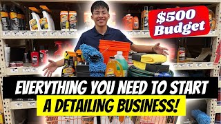 How To Start a Car Detailing Business With Only 500 in 2024  Detailing Beyond Limits [upl. by Aubrette]