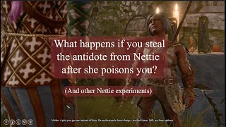 Experimenting with Nettie from Baldurs Gate 3 [upl. by Cookie154]