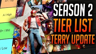 Street Fighter 6 Season 2 Tier List Terry DLC Update [upl. by Noelani]