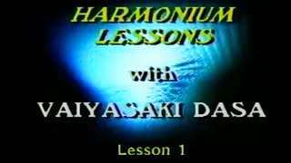 Harmonium Lessons with Vaiyasaki dasa [upl. by Starling]