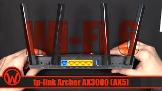 TPLink WiFi 6 AX3000 Archer AX50  Udpakning Opsætning amp Test Dansk [upl. by Edlun971]