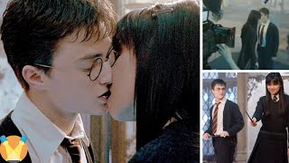 Harry Potter and Cho Kiss Behind the Scenes [upl. by Atrim554]