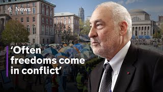 Economist Joseph Stiglitz on ProPalestine campus protests Trump and rethinking freedom [upl. by Ahsilat755]