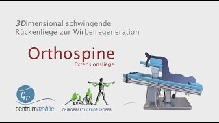 Orthospine Wirbelsäulen Extensionsliege Wirkung [upl. by Noitsirhc]