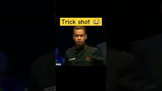 Noppon Saengkham snooker trick shot [upl. by Ellevart]