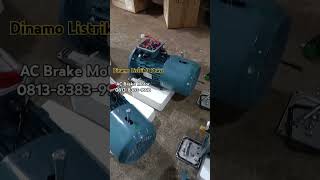 Dinamo Listrik 3 Phase  AC Brake Motor acbrakemotor [upl. by Clarhe]