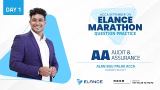 Elance Marathon Question Practice  Revision  AA  Day 1  Alan Biju Palak ACCA  ACCA Sept ‘24 [upl. by Slin]