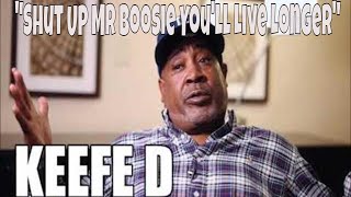 Crip Kingpin Keefe D Warnings Boosie Boosie Responds reaction hiphop50 new [upl. by Ignace]