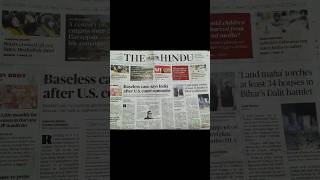 English Newspaper  The Hindu Headlines Reading। English Newspaper reading। hindunewspaper [upl. by Renaud]