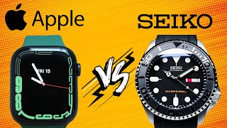 ₹30K Apple watch vs ₹10K Normal Watch  Smartwatch vs Mechanical Automatic Watch India 2024 [upl. by Brittnee299]