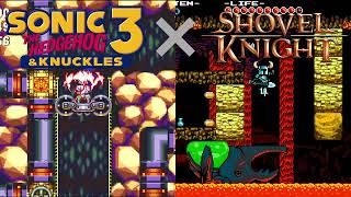 Lost Reef Zone Act 1  Sonic 3 amp Knuckles X Shovel Knight [upl. by Vudimir]