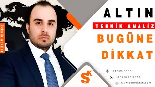 ALTIN ANALİZİ BUGÜNE DİKKAT [upl. by Nageam934]