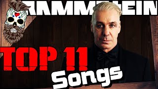 Rammstein Die 11 besten Songs  Das perfekte Album  Best of  Ranking [upl. by Arracat]