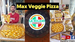 Trying Entire Menu Of La Milano Pizzaeria  Best Pizza In Junagadh [upl. by Ruffina]