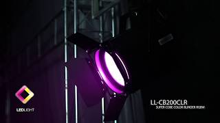 MAK AUDIO LED LIGHT LL CB200CLR SUPER COBE COLOR BLINDER RGBW [upl. by Brook502]